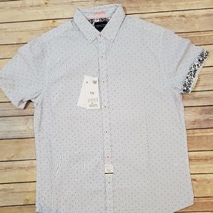 Denim &Flower slim fit Men's shirt sleeve